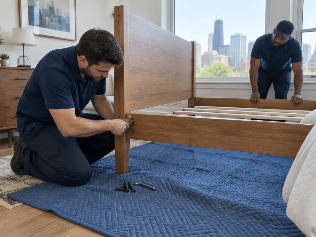 Furniture Disassembly & Reassembly provided by Chicago Marathon Movers Inc. in Chicago, IL